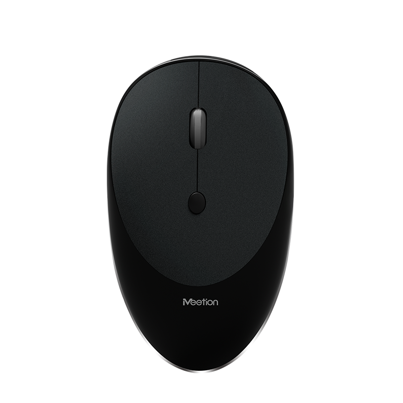 Meetion MT-R600 2.4g Slim Rechargeable Silent Wireless Mouse GREY