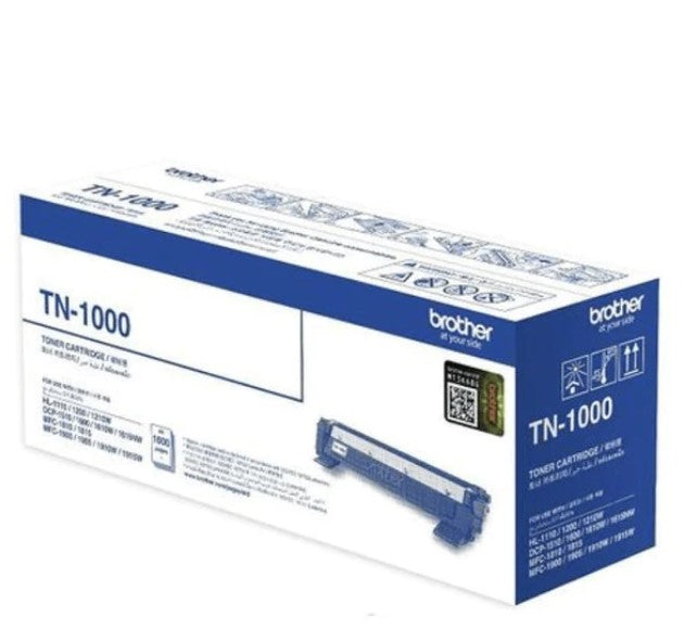 Brother TN-1000 Black Original Toner Cartridge - TN 1000