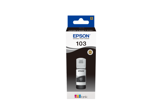 Epson 103 Ecotank Black Ink Bottle (65ml):