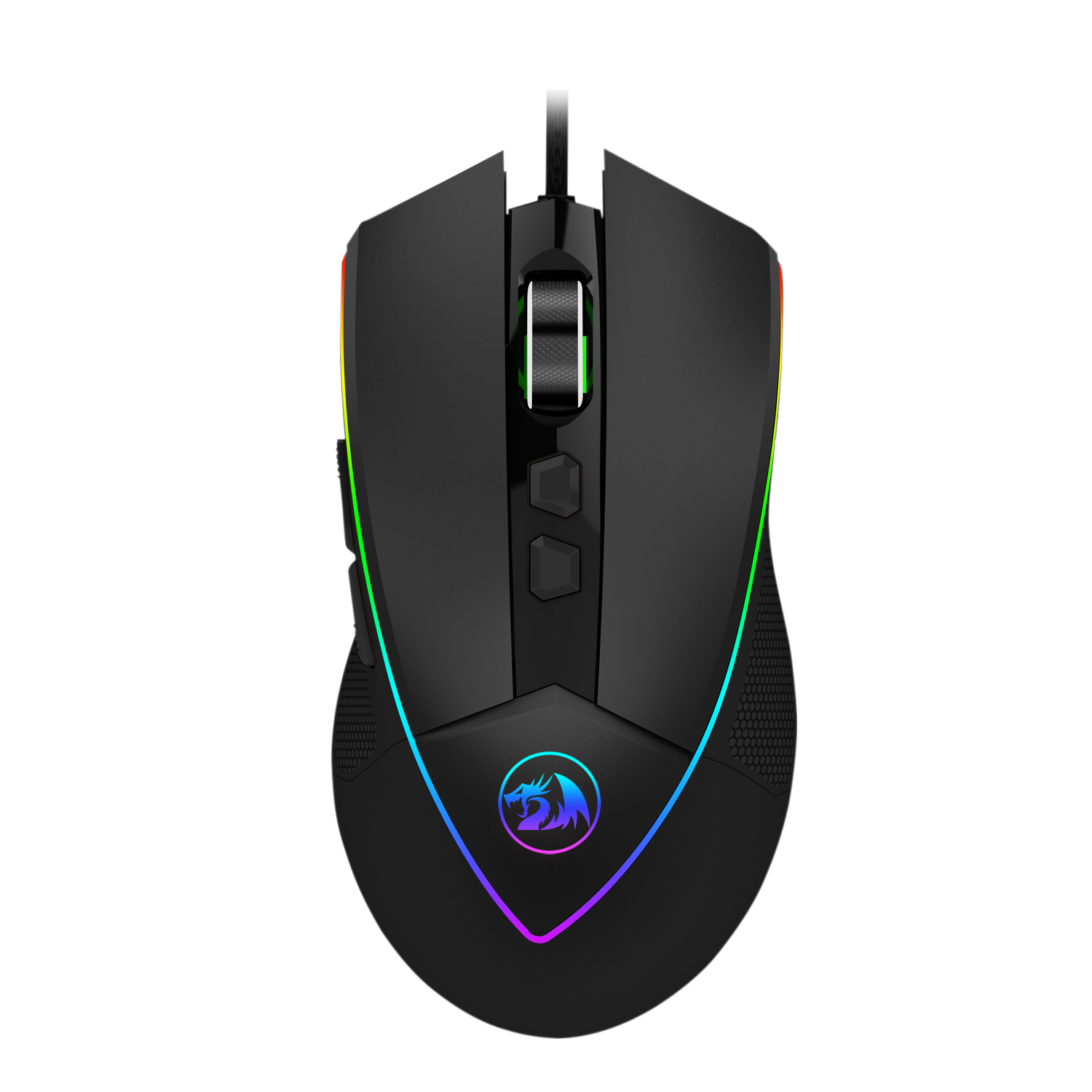 Redragon Emperor Mouse USB 12400DPI RGB Gaming Mouse | Programmable Buttons, Ergonomic Design, Pixart 3335 Optical Sensor