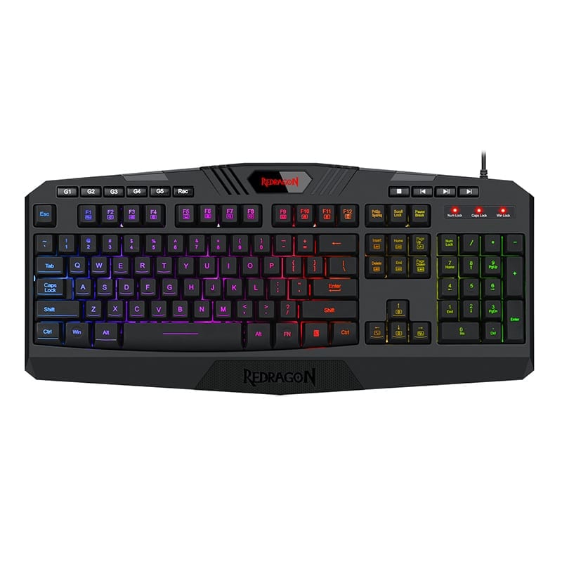 Redragon 4in1 RGB Gaming Keyboard, Mouse, Mouse Pad & Headset Combo