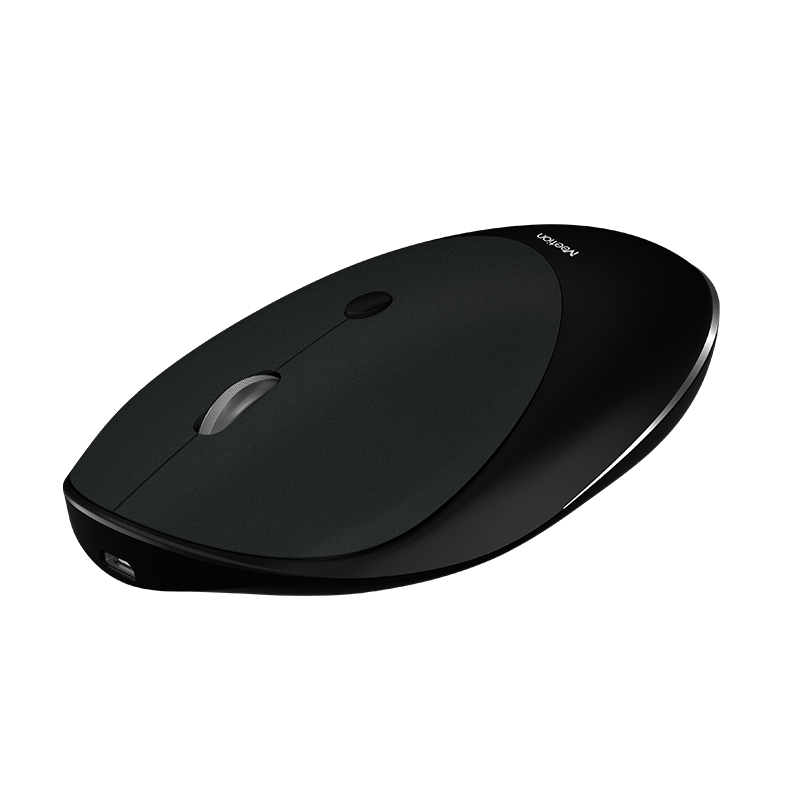 Meetion MT-R600 2.4g Slim Rechargeable Silent Wireless Mouse GREY