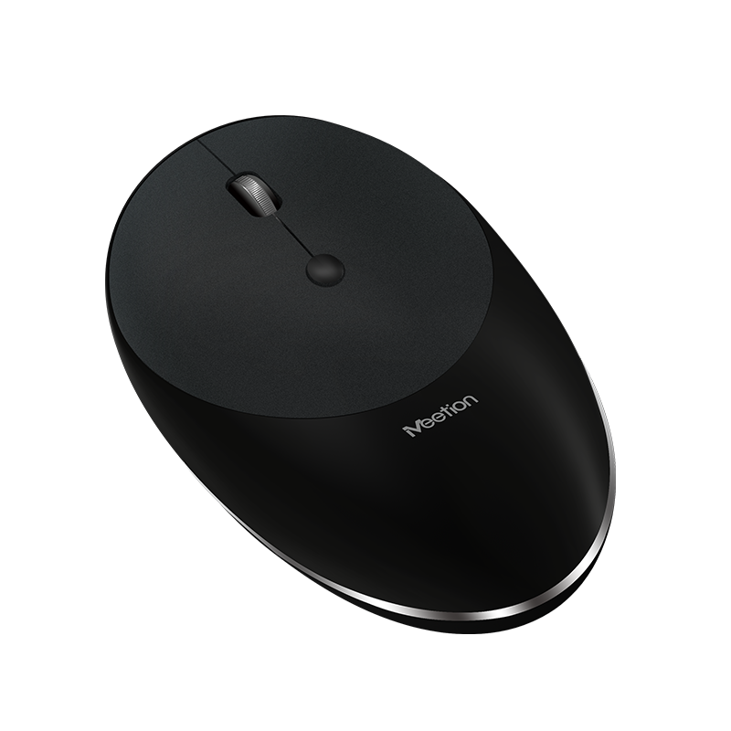 Meetion MT-R600 2.4g Slim Rechargeable Silent Wireless Mouse GREY