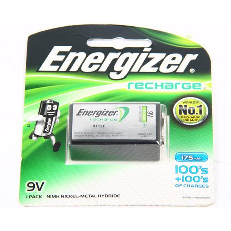 Energizer Rechargeable Battery - 9V
