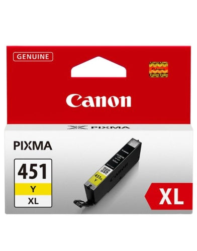 Canon CLI-451Y XL Yellow Toner Cartridge - CLI451XLY