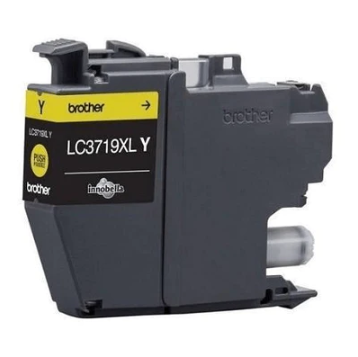 Brother LC-3719XLY. Type: Original, Ink type: Pigment-based ink, Printing colours: Yellow