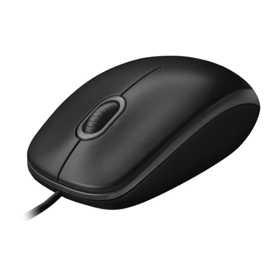 Logitech Business B100 Optical USB Mouse Ambidextrous 910-003357