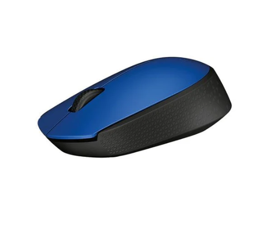 Logitech M171 Wireless Mouse Blue and Black 910-004640