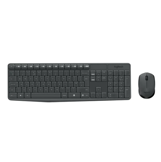 Logitech Wireless Keyboard Mouse - MK235 